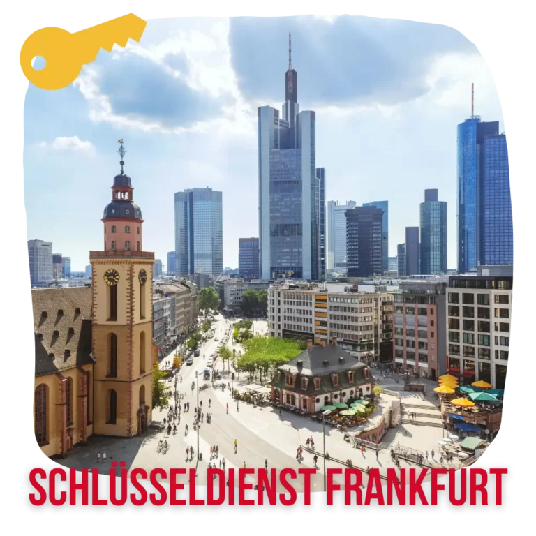 Frankfurt am Main – unser Einsatzgebiet für Schlüsseldienst-Leistungen